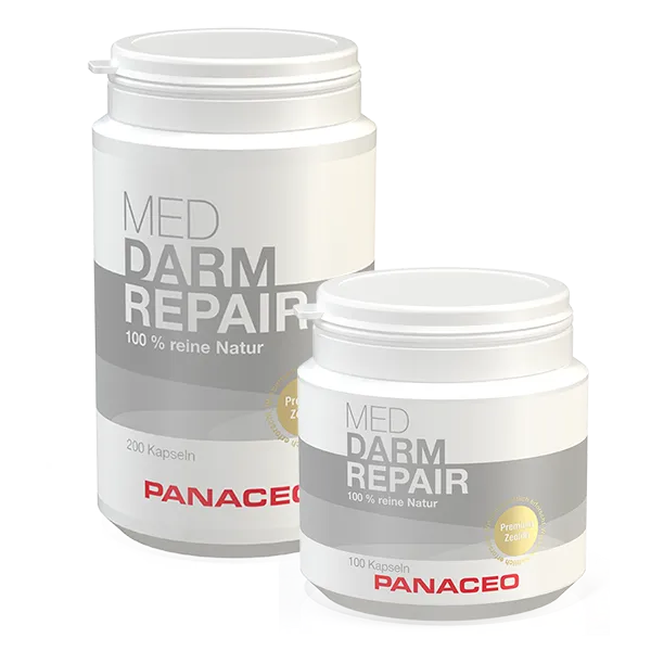 PANACEO MED GUT-REPAIR – natural relief for IBS and leaky gut with clinically tested PMA-zeolite Product image of PANACEO MED GUT-REPAIR – capsules for natural support with IBS and leaky gut